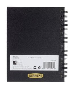 Caderno de desenho Derwent Big Book A5, 86 folhas 110 g