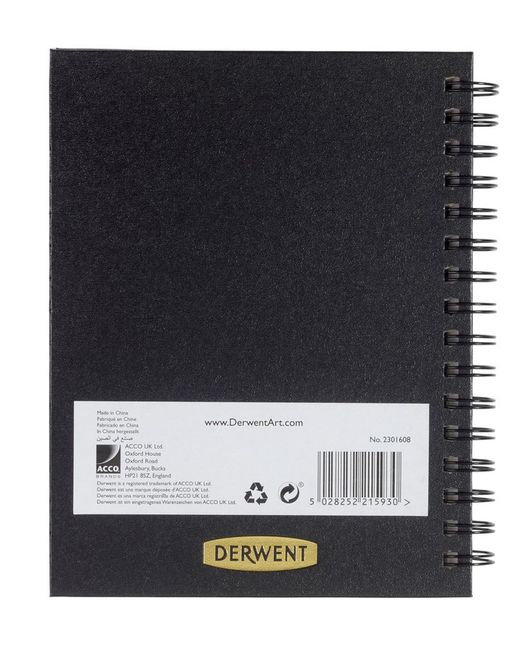 Caderno de desenho Derwent Big Book A5, 86 folhas 110 g