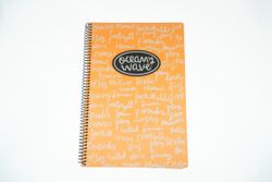 Nouvelle couche de plastique néon pour carnet Ocean Wave