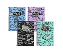 Cuaderno Ocean Wave's New pastel tapa plástico
