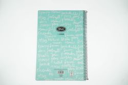 Nouveau carnet avec couche de plastique pastel d'Ocean Wave