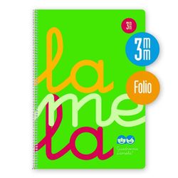 Couverture en plastique format folio pour cahier Lamela