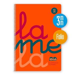 Couverture en plastique format folio pour cahier Lamela