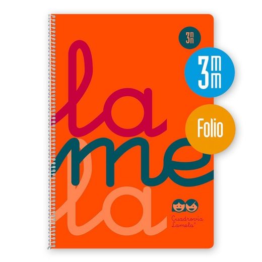 Couverture en plastique format folio pour cahier Lamela