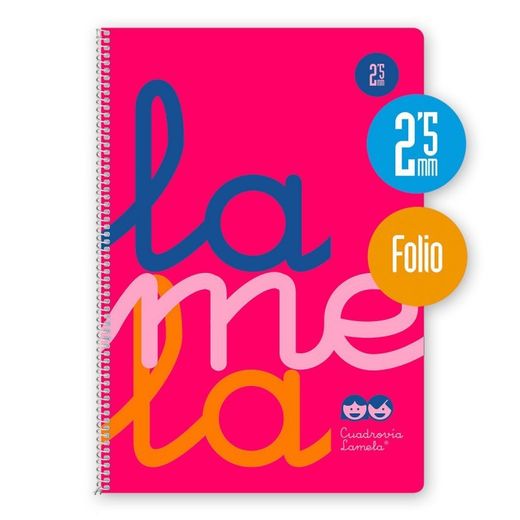 Couverture en plastique format folio pour cahier Lamela