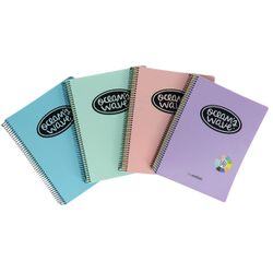 Cahier microperforé, couverture plastique, 150 feuilles, 80 g