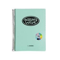Cahier microperforé, couverture plastique, 150 feuilles, 80 g