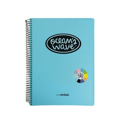 Cahier microperforé, couverture plastique, 150 feuilles, 80 g
