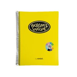Cahier microperforé, couverture plastique, 150 feuilles, 80 g
