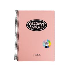 Cahier microperforé, couverture plastique, 150 feuilles, 80 g