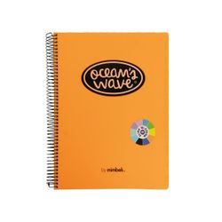 Cahier microperforé, couverture plastique, 150 feuilles, 80 g