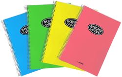 Cuaderno tapa encuadernada 80 hojas de 90 grs.