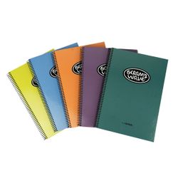 Cahier à couverture rigide, 80 feuilles de 90 g/m².