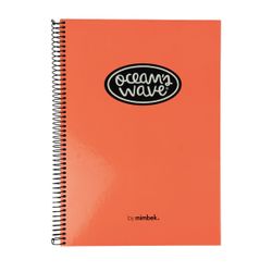 Cahier à couverture rigide, 80 feuilles de 90 g/m².
