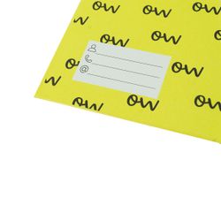 Cahier à couverture rigide, 80 feuilles de 90 g/m².