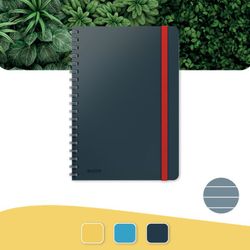 Caderno aconchegante fio leitz. capas duras