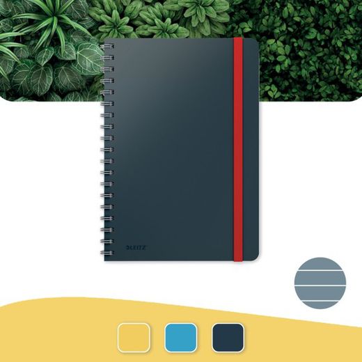 Caderno aconchegante fio leitz. capas duras