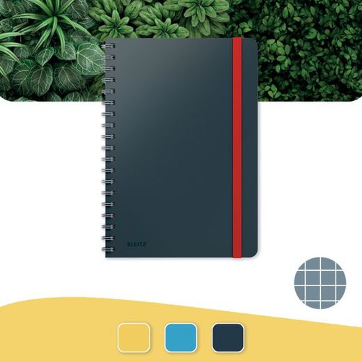 Caderno aconchegante fio leitz. capas duras