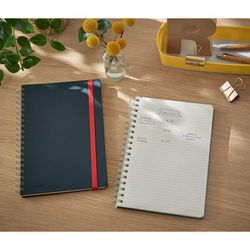 Caderno aconchegante fio leitz. capas duras