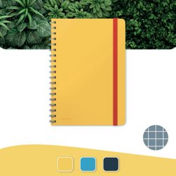 Caderno aconchegante fio leitz. capas duras