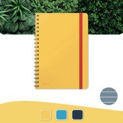 Caderno aconchegante fio leitz. capas duras