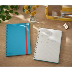 Caderno aconchegante fio leitz. capas duras