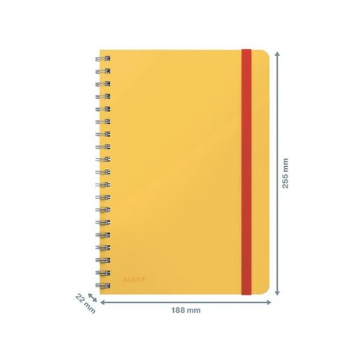 Caderno aconchegante fio leitz. capas duras