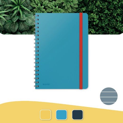 Caderno aconchegante fio leitz. capas duras