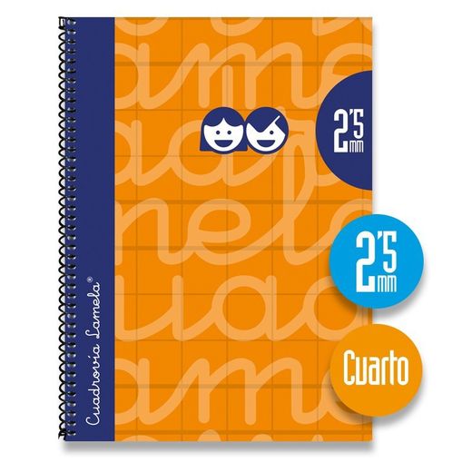 lamelle taille 4ème cahiers à spirale