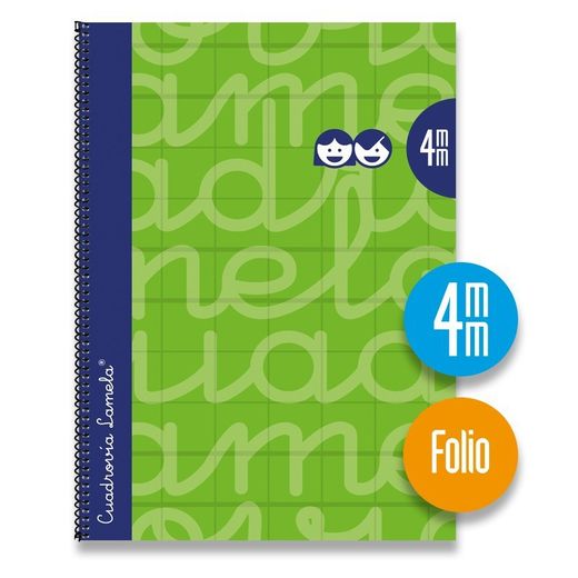 Cadernos em espiral Lamella tamanho fólio, capa extra dura