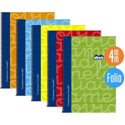 Cadernos em espiral Lamella tamanho fólio, capa extra dura