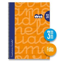 Cadernos em espiral Lamella tamanho fólio, capa extra dura