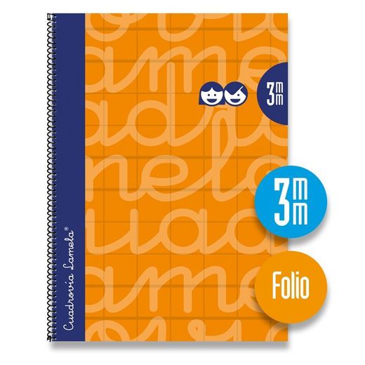 Cadernos em espiral Lamella tamanho fólio, capa extra dura