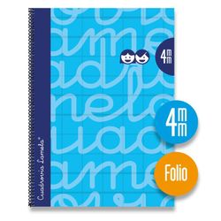 Cadernos em espiral Lamella tamanho fólio, capa extra dura