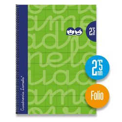 Cadernos em espiral Lamella tamanho fólio, capa extra dura