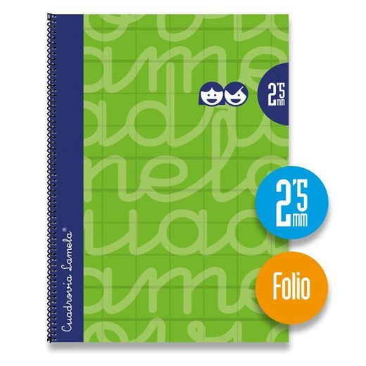 Cadernos em espiral Lamella tamanho fólio, capa extra dura