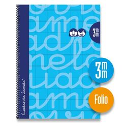 Cadernos em espiral Lamella tamanho fólio, capa extra dura