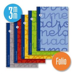 Cahiers à lamelles à couverture extra rigide. Assorti