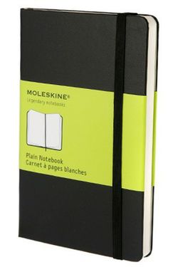 Carnets noirs à couverture rigide Moleskine