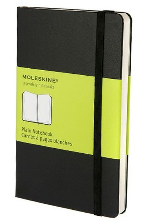 Carnets noirs à couverture rigide Moleskine