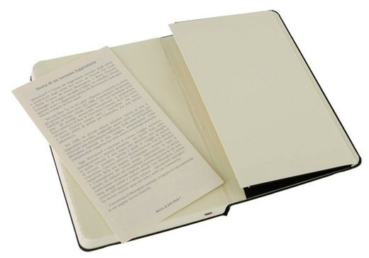 Carnets noirs à couverture rigide Moleskine