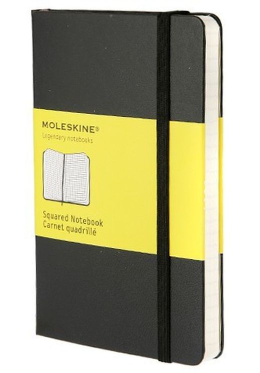 Carnets noirs à couverture rigide Moleskine