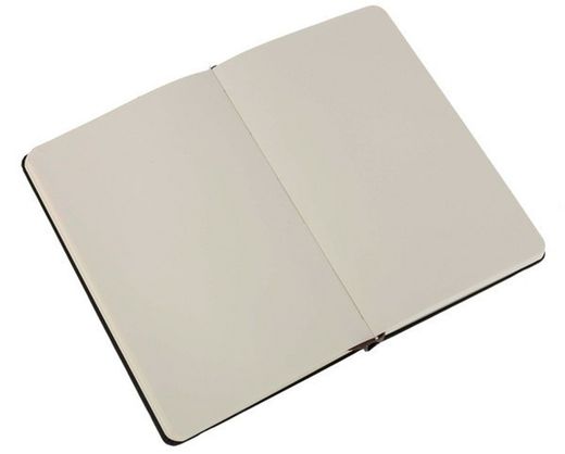 Carnets noirs à couverture rigide Moleskine