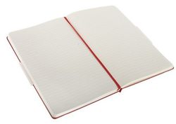 Cuadernos moleskine tapa dura color rojo