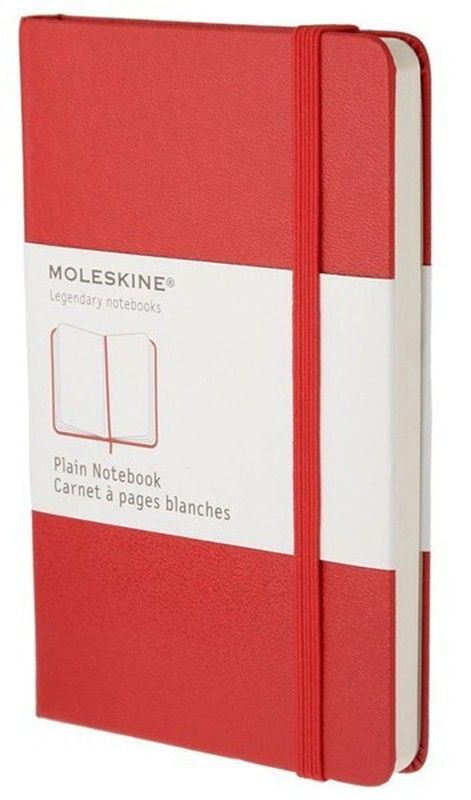 Carnets rouges à couverture rigide Moleskine