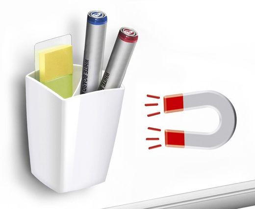 Copo magnético branco para quadros brancos