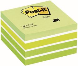 Cubos de post-it de 76 x 76 mm. 450 folhas