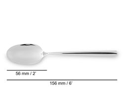 Colher Café-Almoço 158mm Série Capri