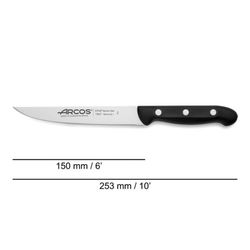 Couteau de cuisine 150mm Blister - Maitre