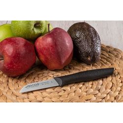 Couteau d'office couleur noire série Nova 80 mm